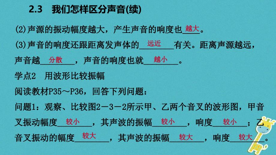 2019年初二物理上册 2.3 我们怎样区分声音课件 粤教沪版教学资料_第4页