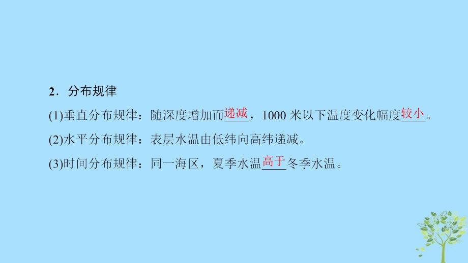 2019高中地理 第3章 地球上的水 附2 海水性质与运动课件 必修1教学资料_第4页