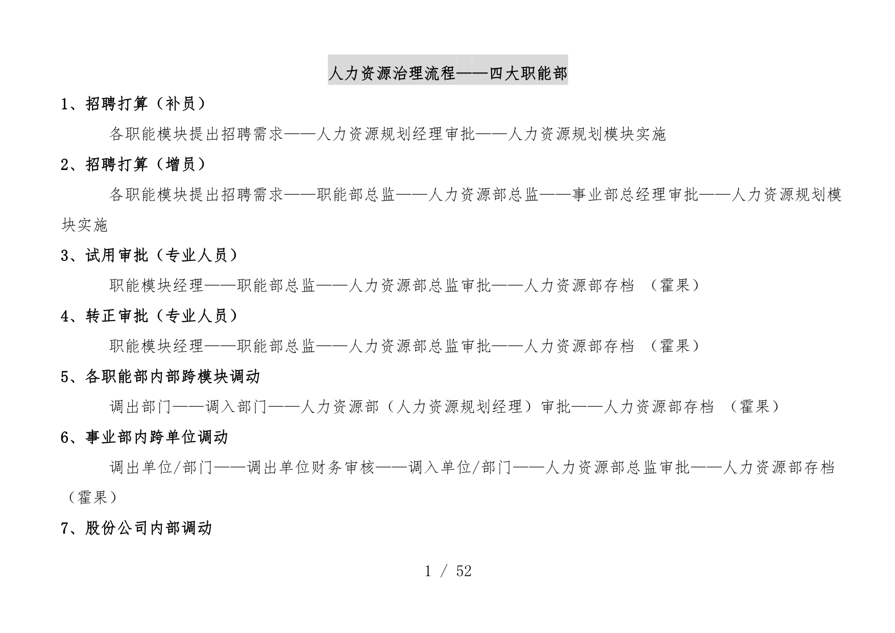 美的公司人力资源管理计划流程讲义_第4页