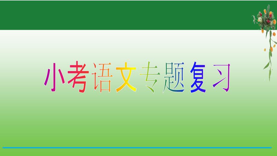 小学语文总复习专题卷三《阅读》_第1页