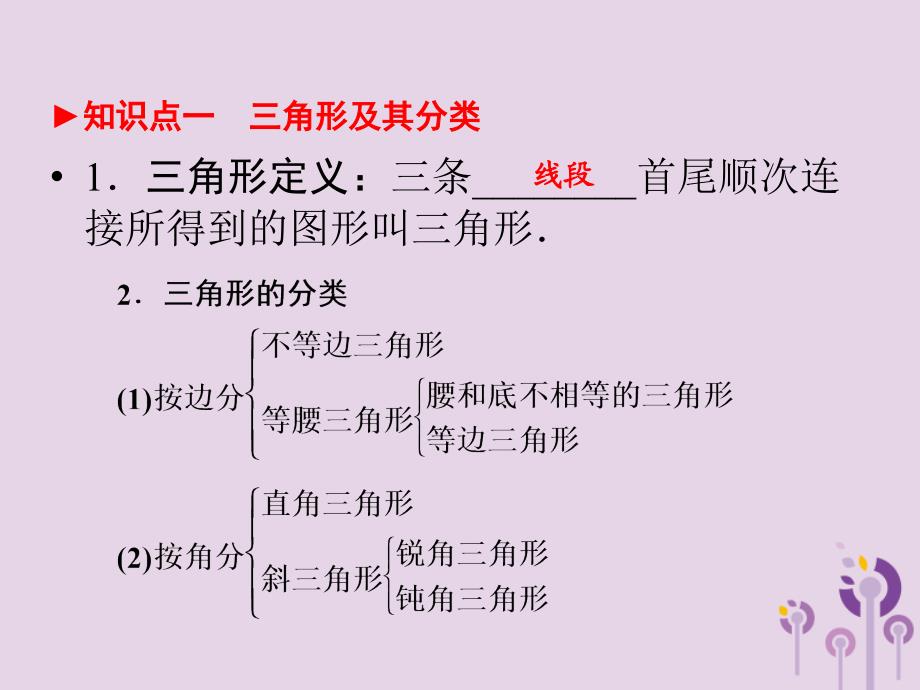 中考数学新突破复习第一部分教材同步复习第四章三角形4.2三角形课件_20200228055_第3页