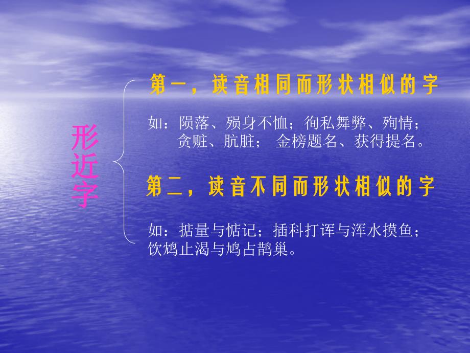 高考语文语文基础知识的掌握和运用(二)汉字的字形 课件_第3页