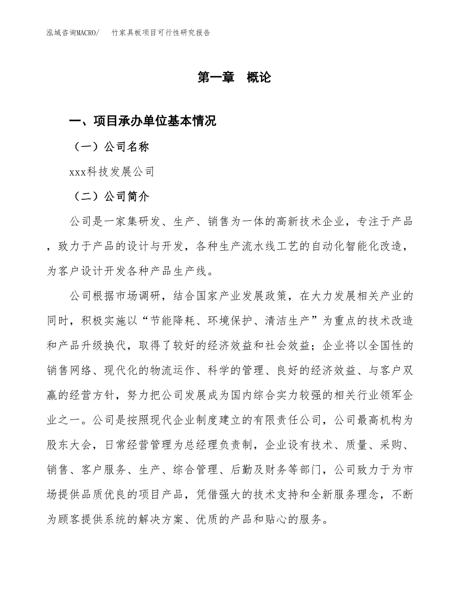 竹家具板项目可行性研究报告模板及范文.docx_第4页