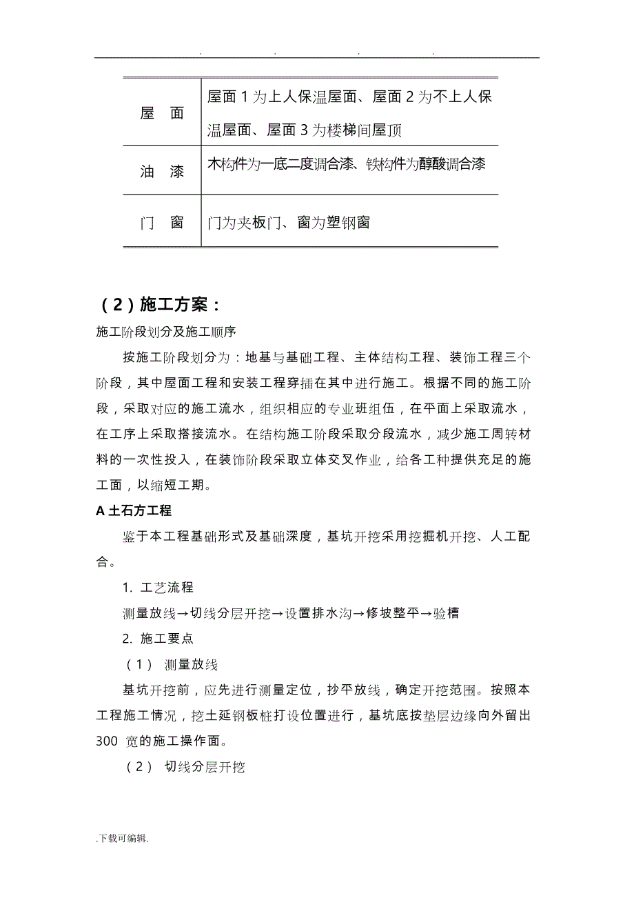 工程施工组织设计方案任务书32114_第3页