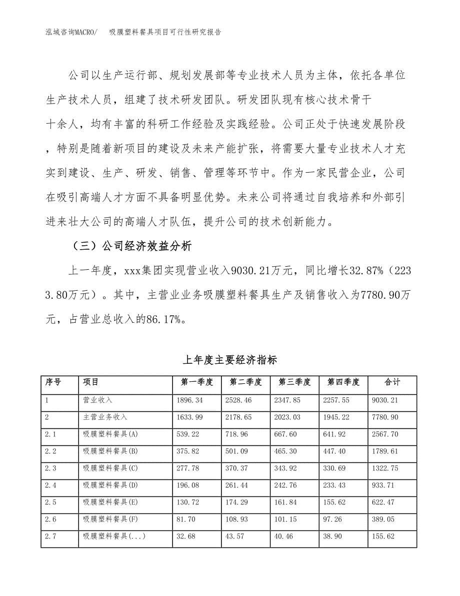 吸膜塑料餐具项目可行性研究报告模板及范文.docx_第5页