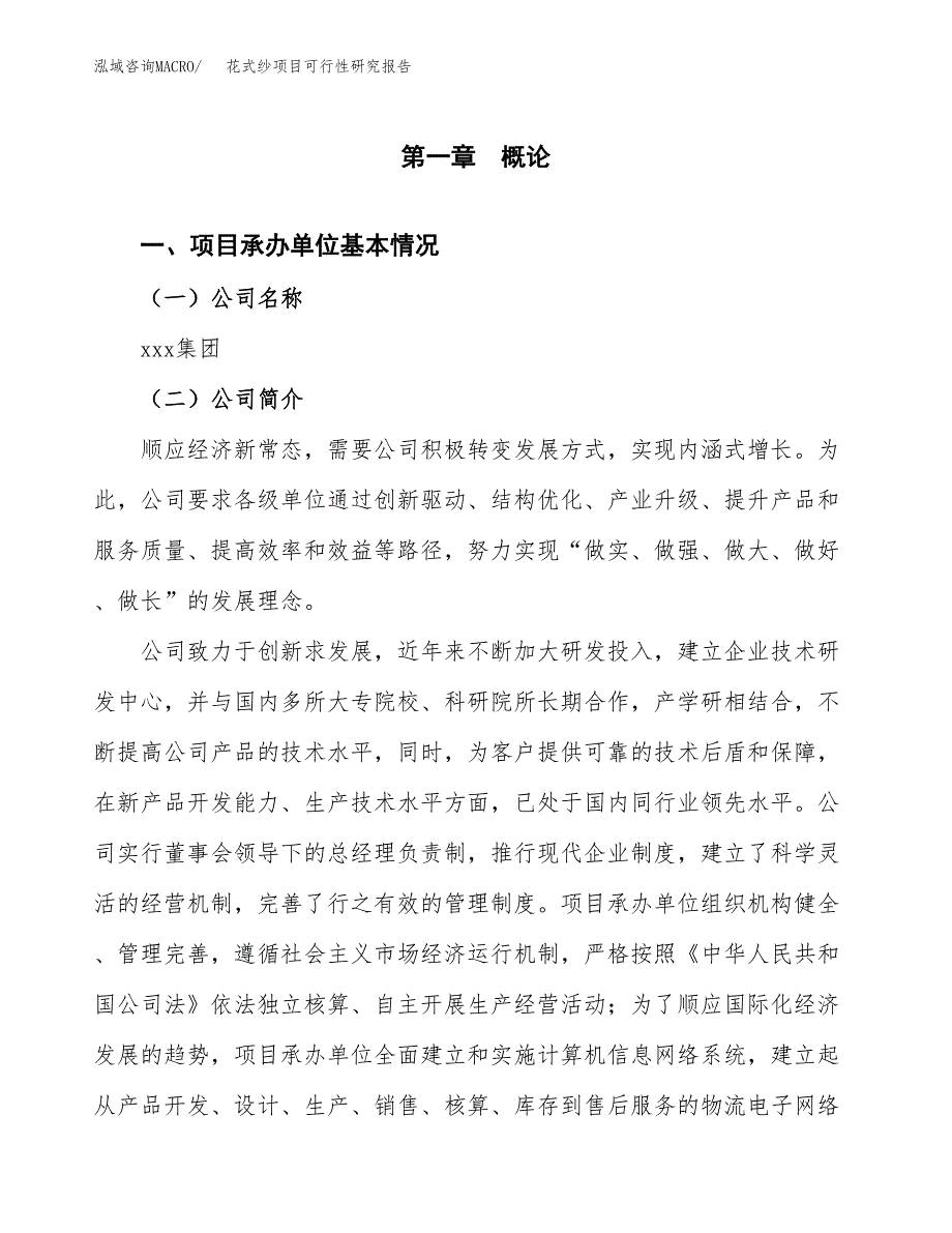 花式纱项目可行性研究报告模板及范文.docx_第4页