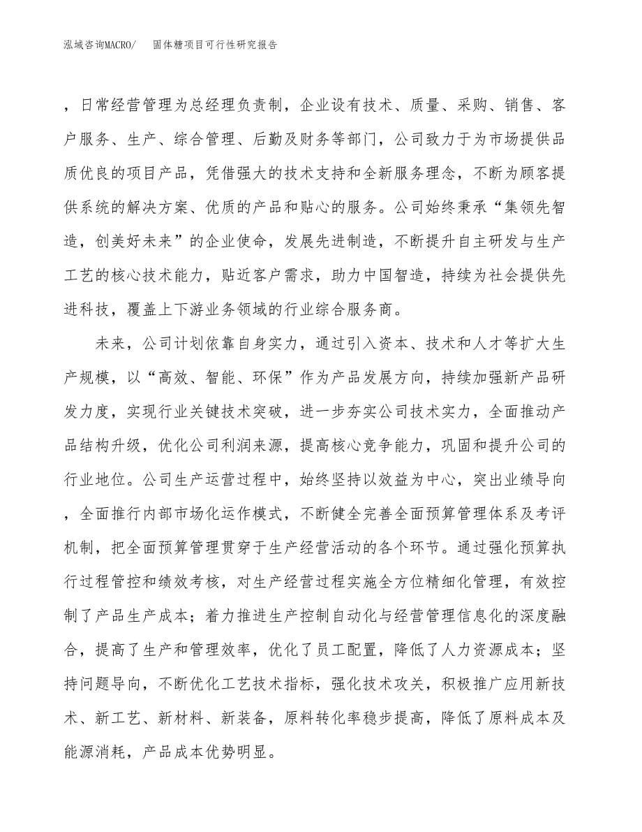 固体糖项目可行性研究报告模板及范文.docx_第5页