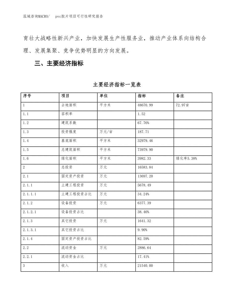 pvc胶片项目可行性研究报告(立项及备案申请).docx_第5页