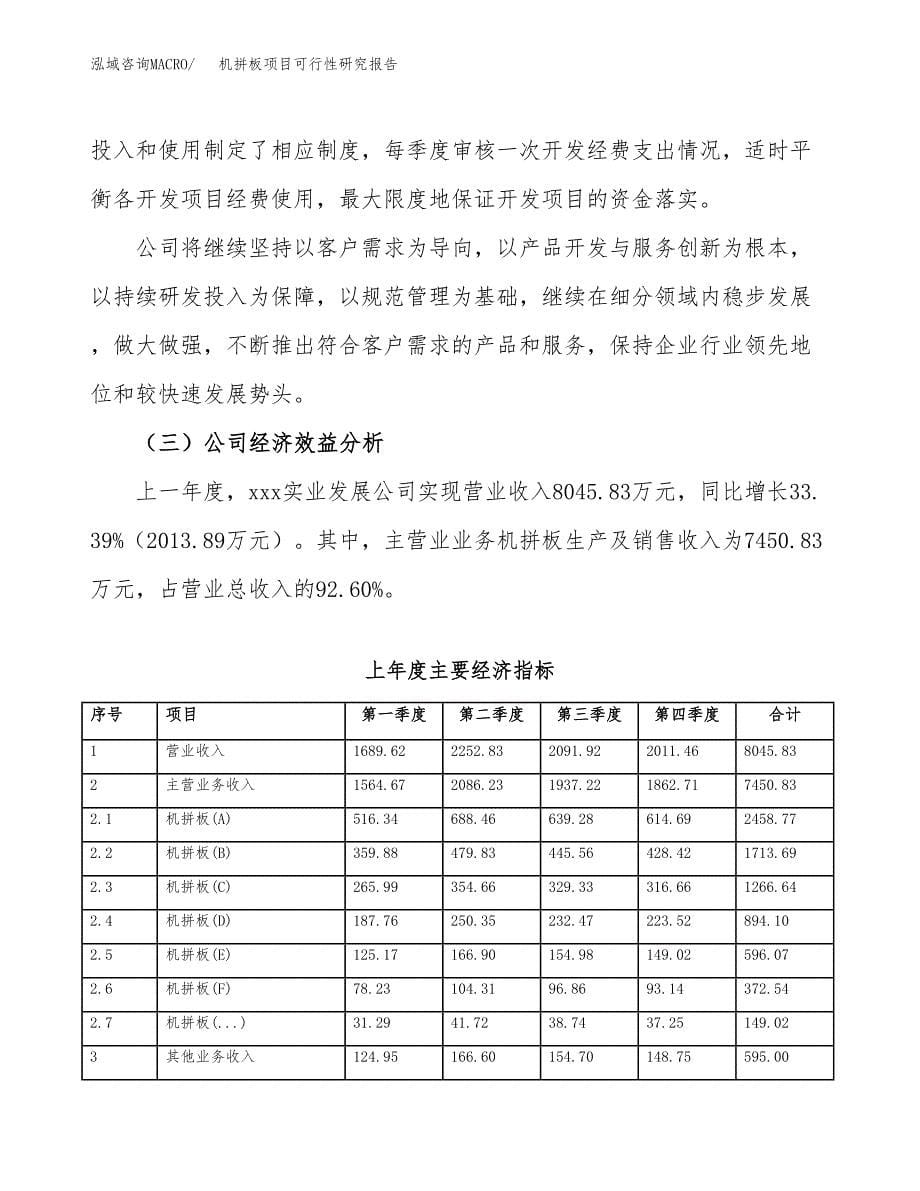 机拼板项目可行性研究报告模板及范文.docx_第5页