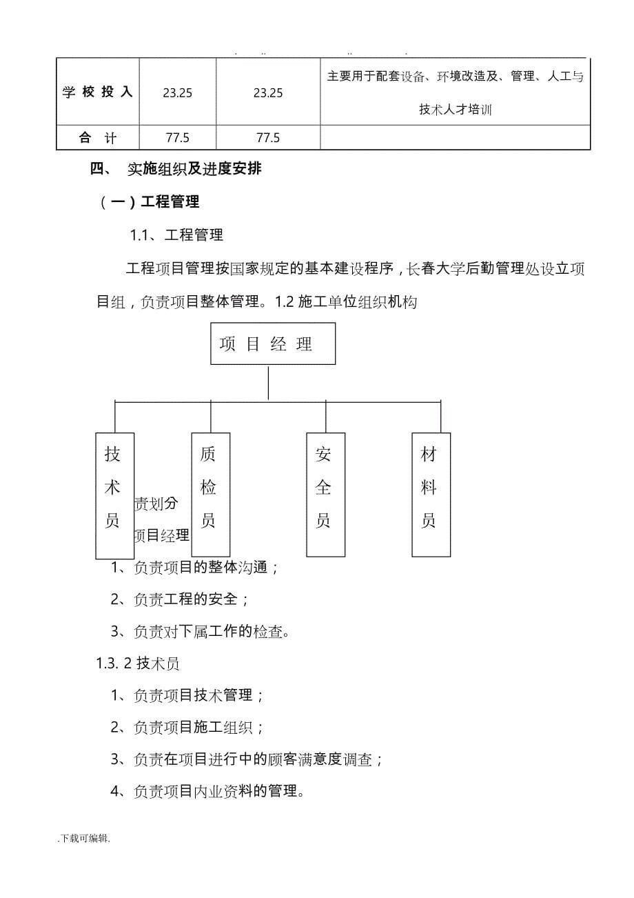 长春大学照明灯具更换为节能灯具改造项目_第5页