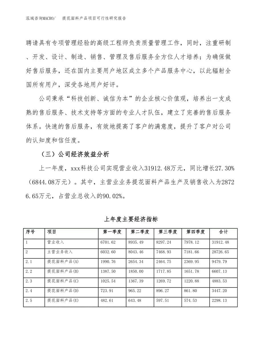 提花面料产品项目可行性研究报告模板及范文.docx_第5页