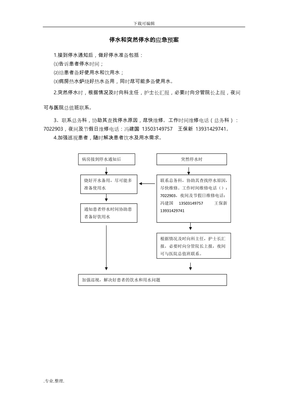 医院应急应急处置预案_第2页