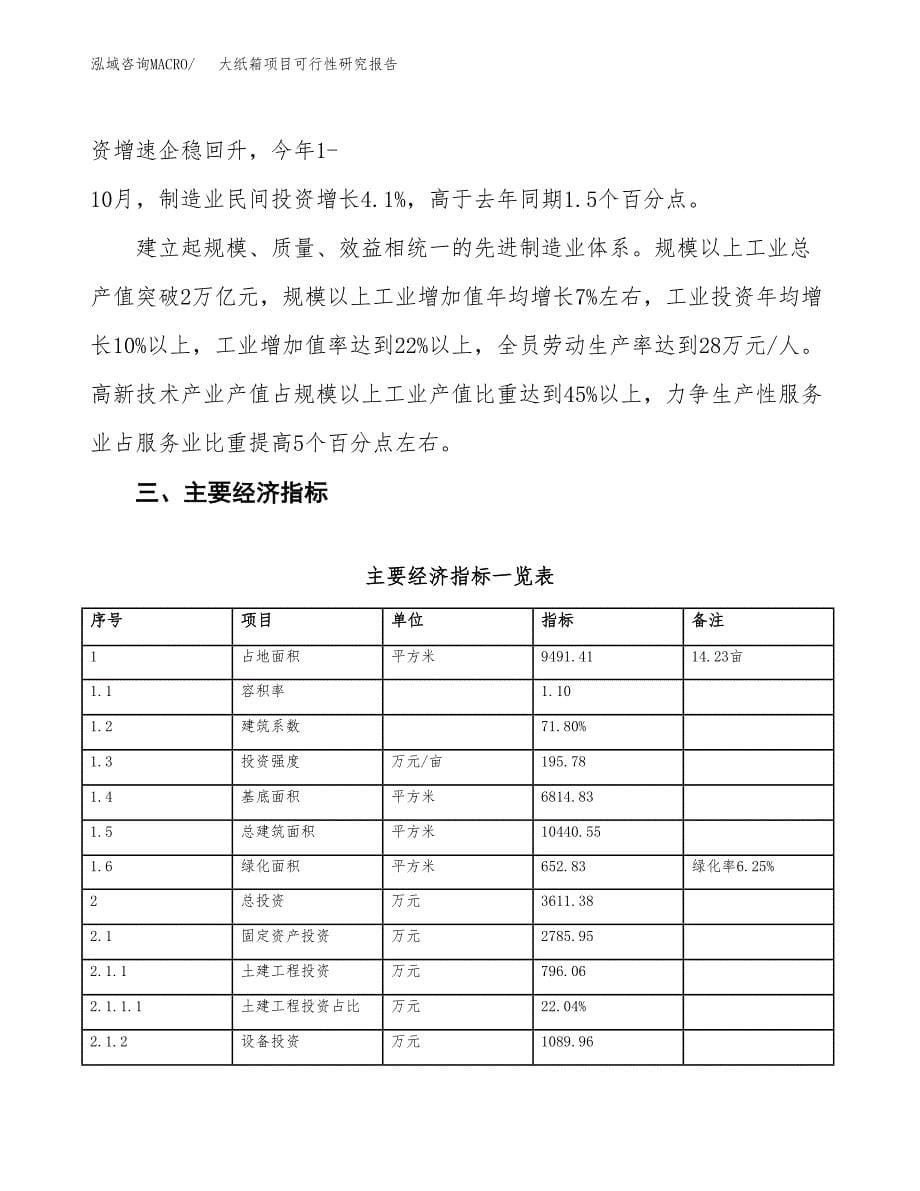 大纸箱项目可行性研究报告(立项及备案申请).docx_第5页