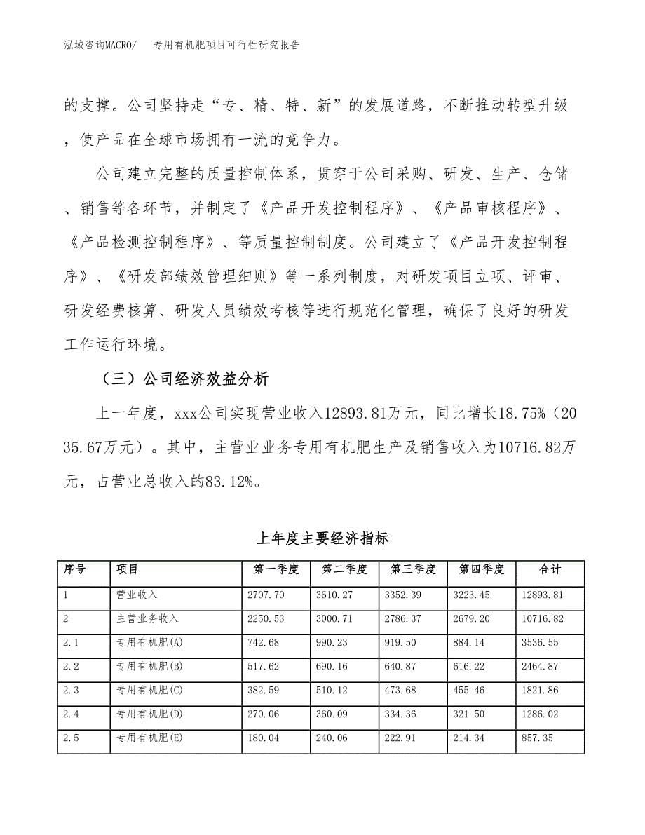 专用有机肥项目可行性研究报告模板及范文.docx_第5页