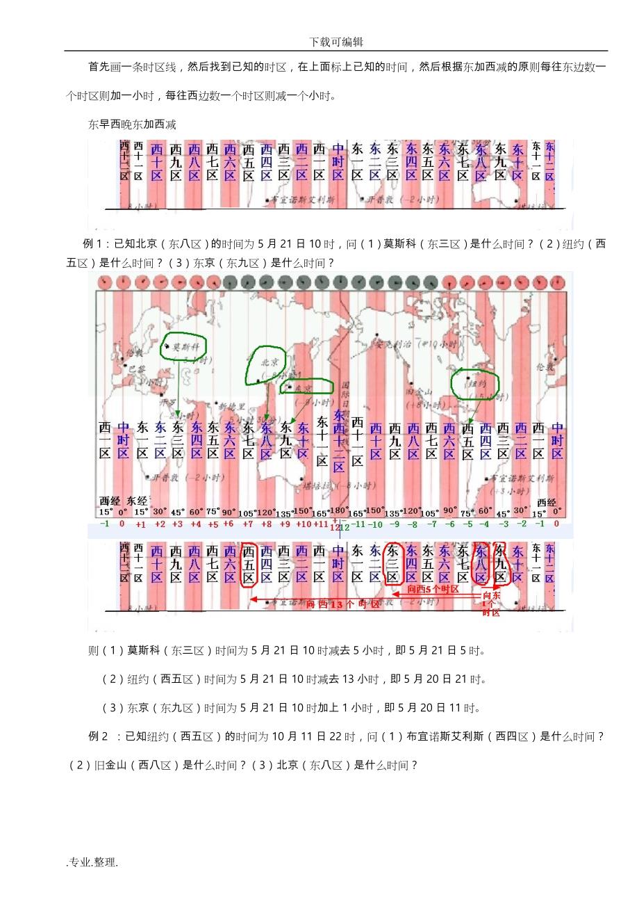 初中地理七年级上知识点总结_湘教版_第4页