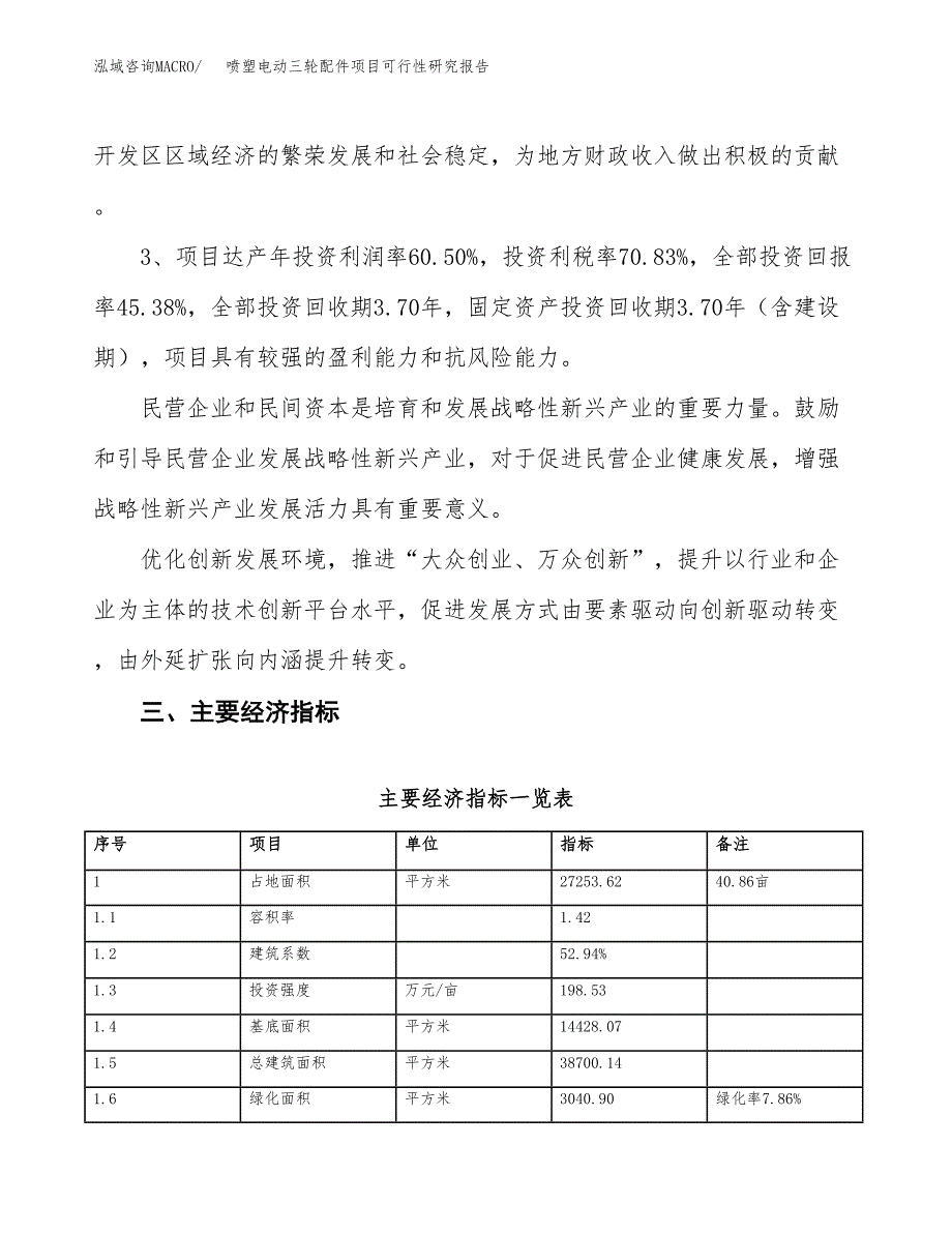 喷塑电动三轮配件项目可行性研究报告(立项及备案申请).docx_第4页