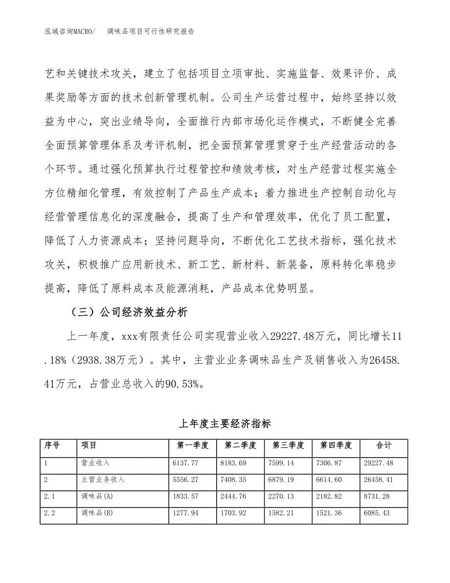 调味品项目可行性研究报告模板及范文.docx_第5页