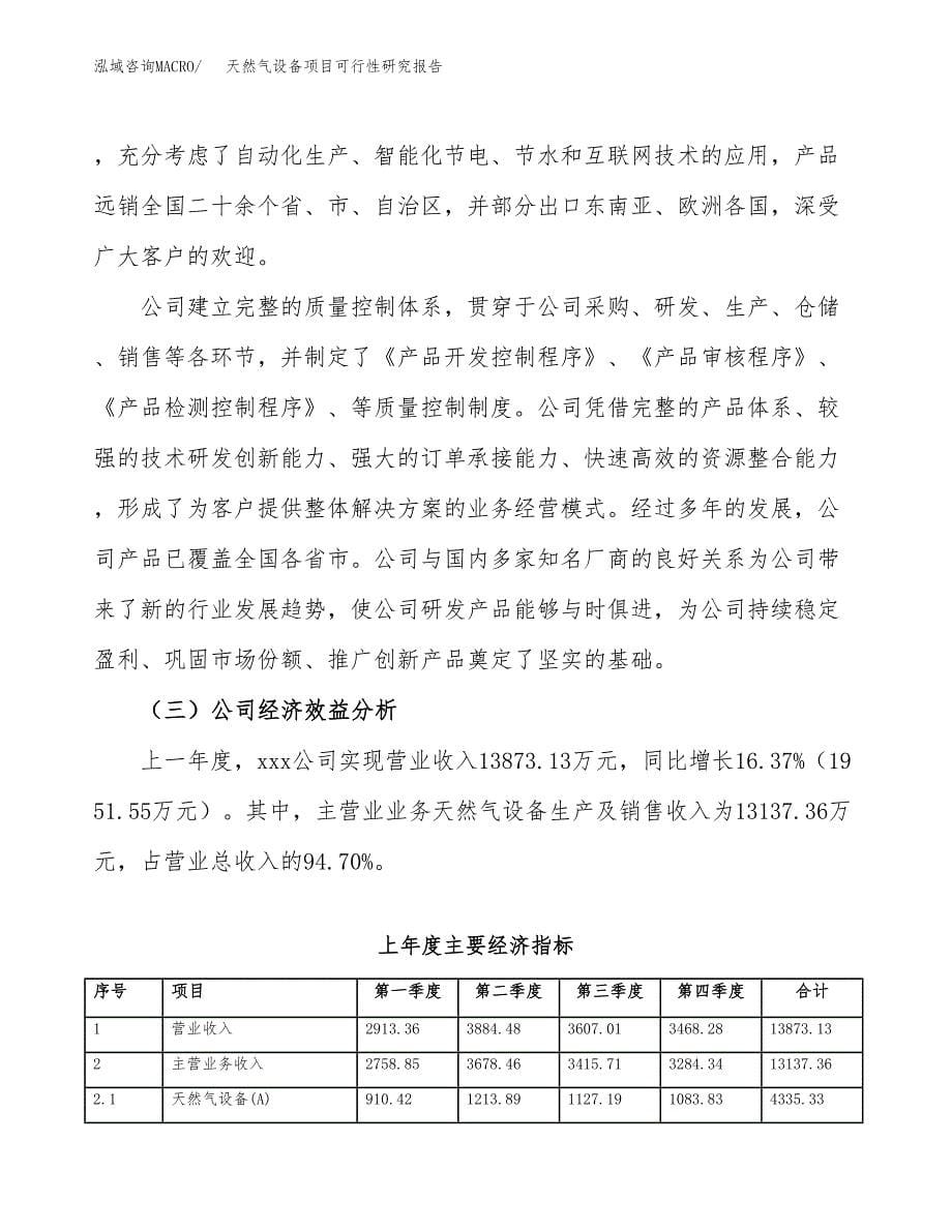 天然气设备项目可行性研究报告模板及范文.docx_第5页