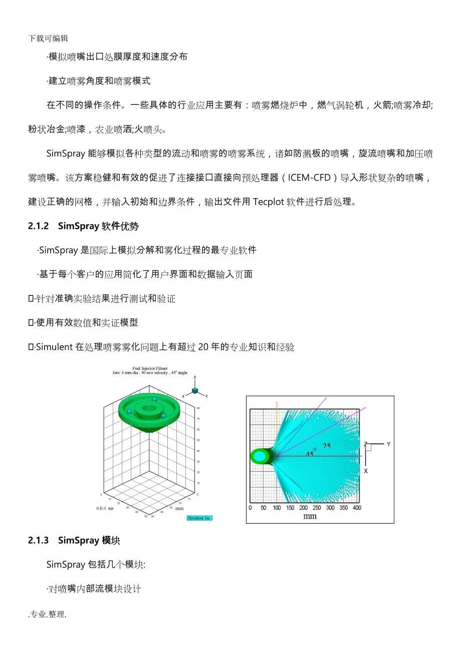 Simulent_材料喷涂与自由表面流仿真分析报告_第5页