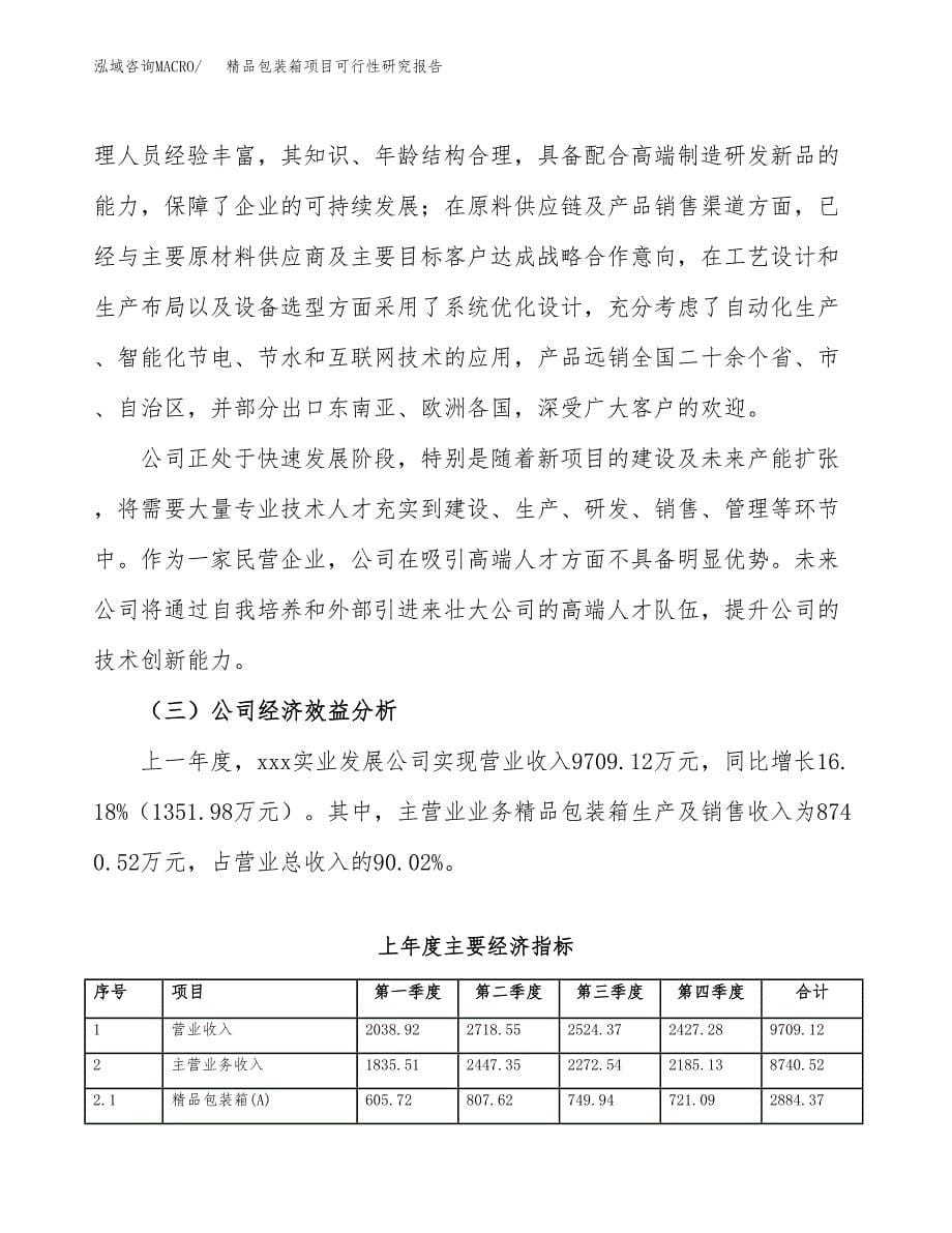 精品包装箱项目可行性研究报告模板及范文.docx_第5页