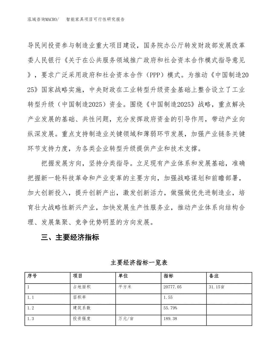 智能家具项目可行性研究报告(立项及备案申请).docx_第5页