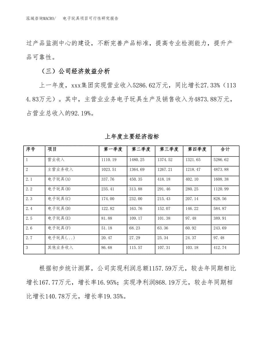 电子玩具项目可行性研究报告模板及范文.docx_第5页