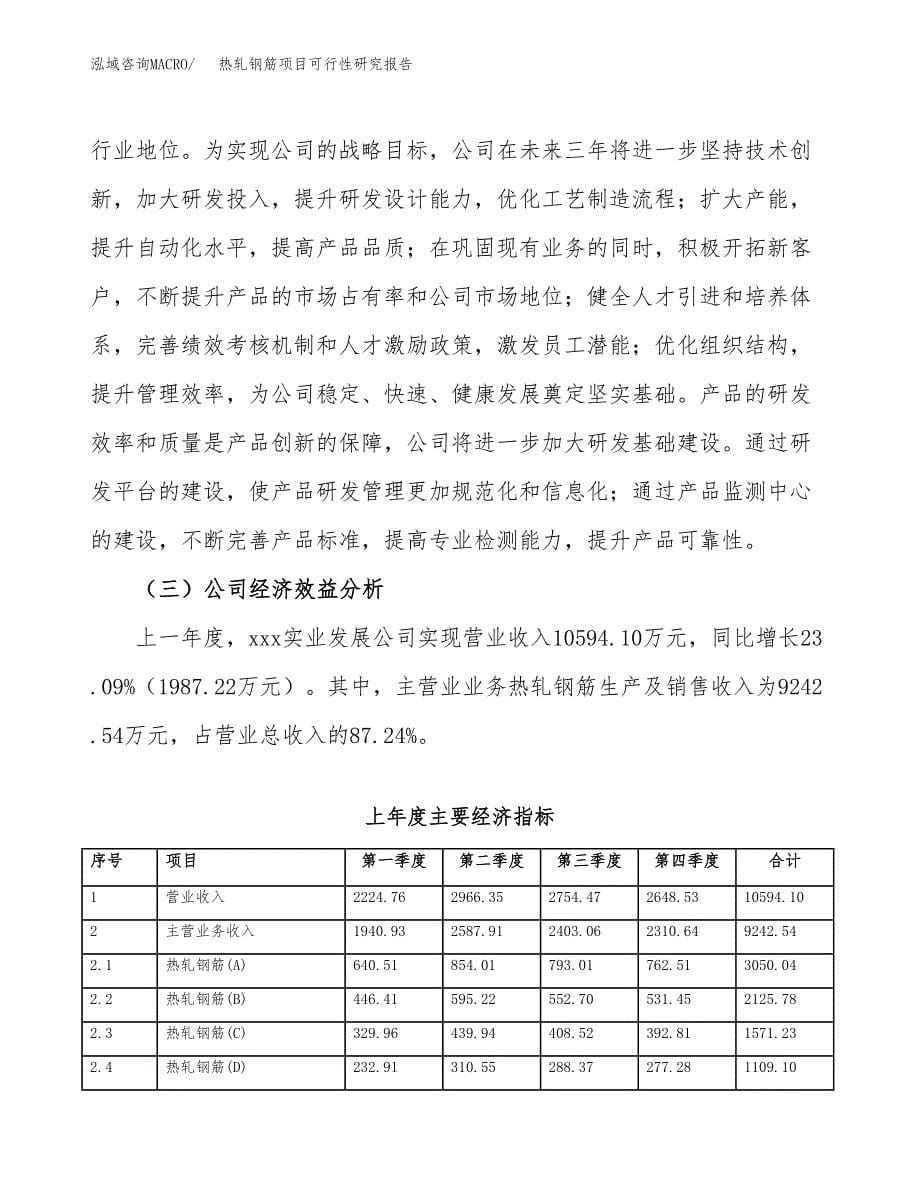 热轧钢筋项目可行性研究报告模板及范文.docx_第5页