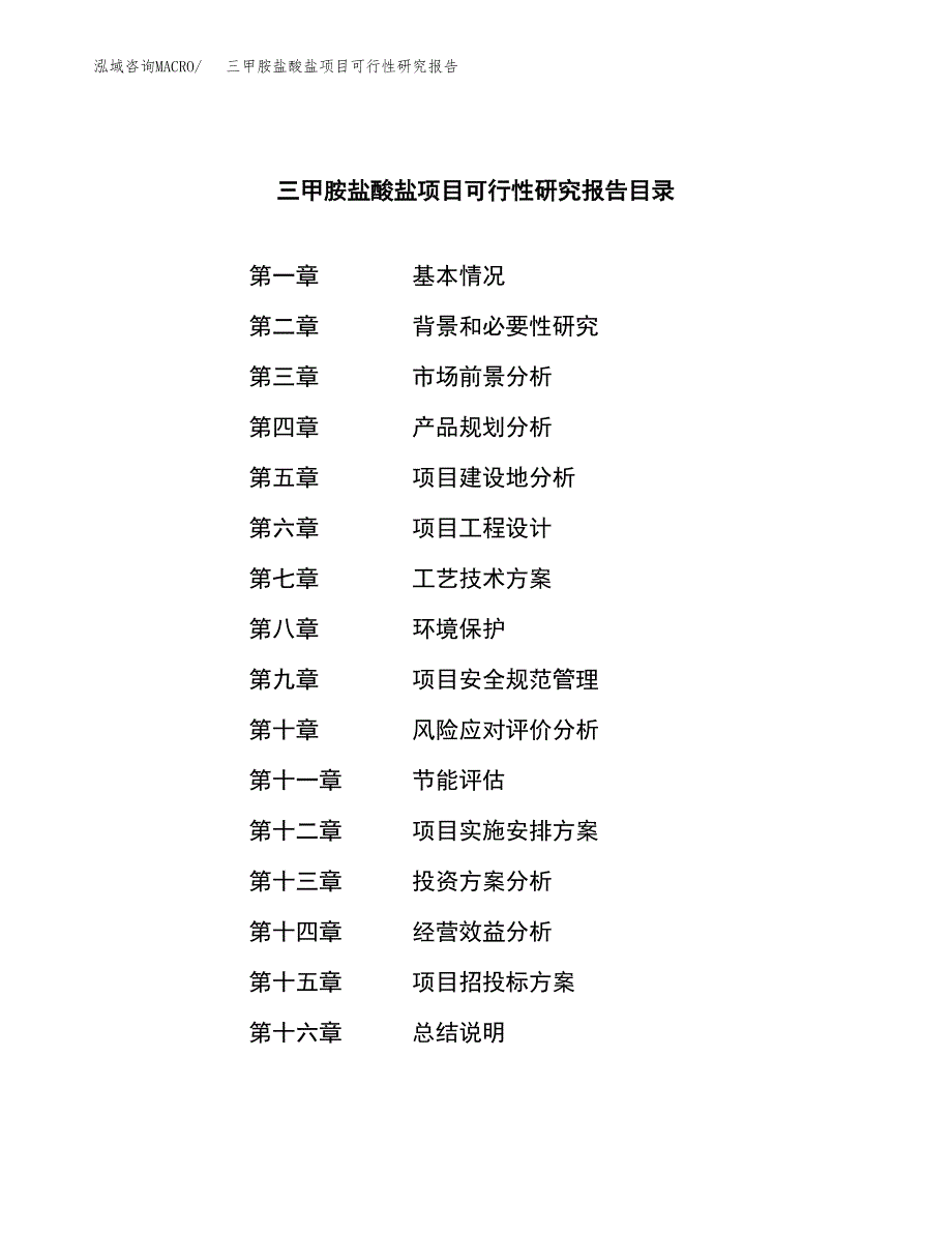 三甲胺盐酸盐项目可行性研究报告模板及范文.docx_第3页