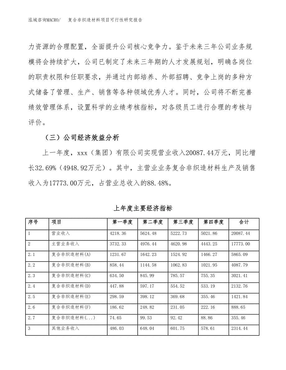 复合非织造材料项目可行性研究报告模板及范文.docx_第5页