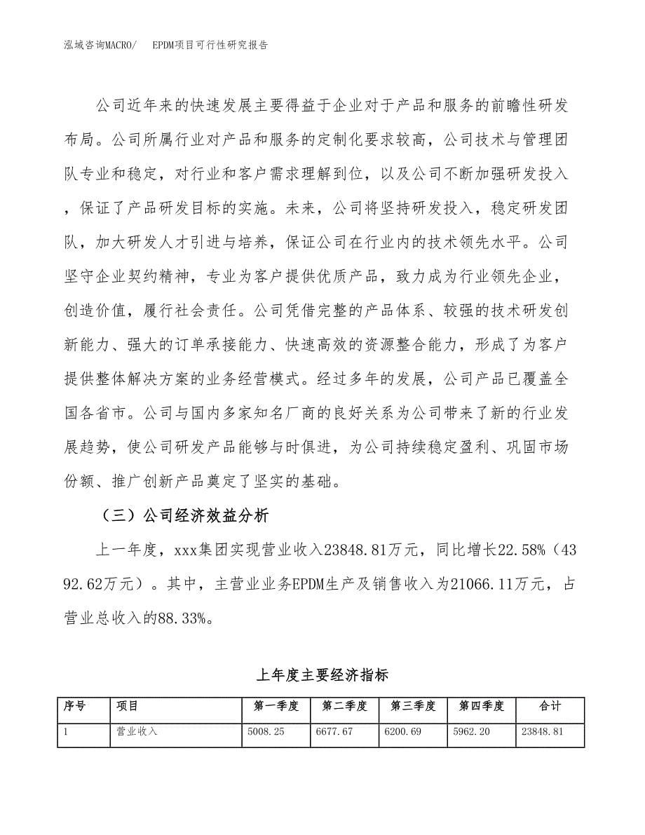 EPDM项目可行性研究报告模板及范文.docx_第5页