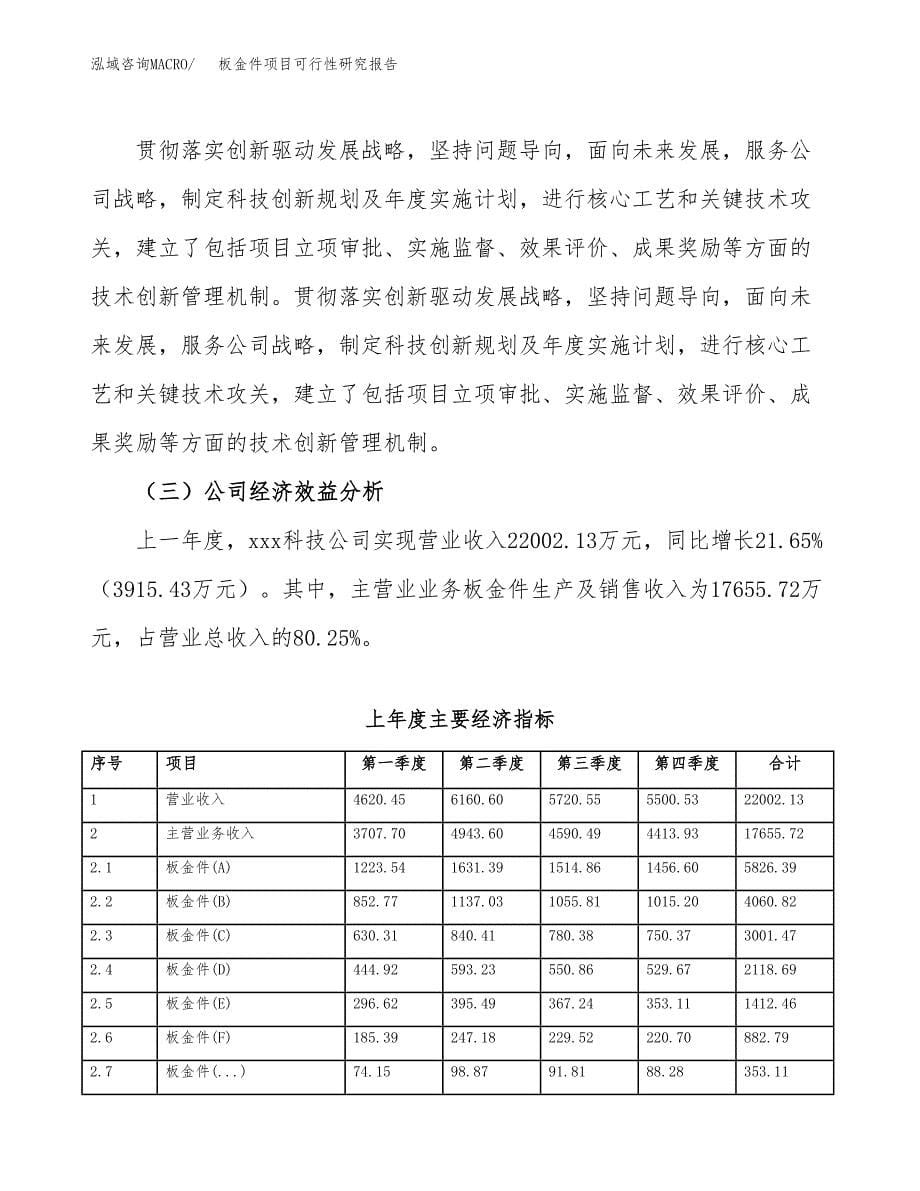 板金件项目可行性研究报告模板及范文.docx_第5页