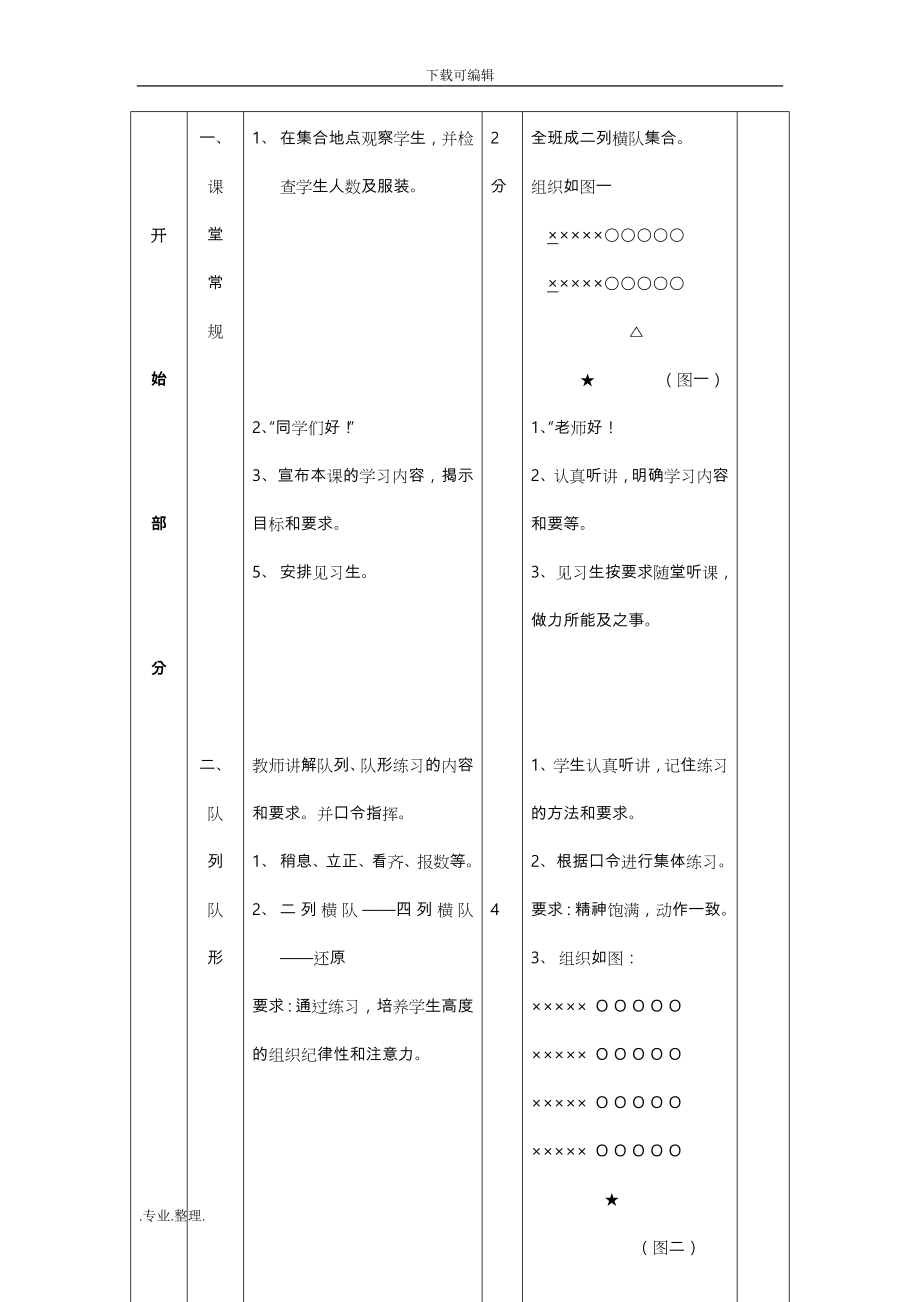 初中体育教（学）案全集九年级(1)_第2页