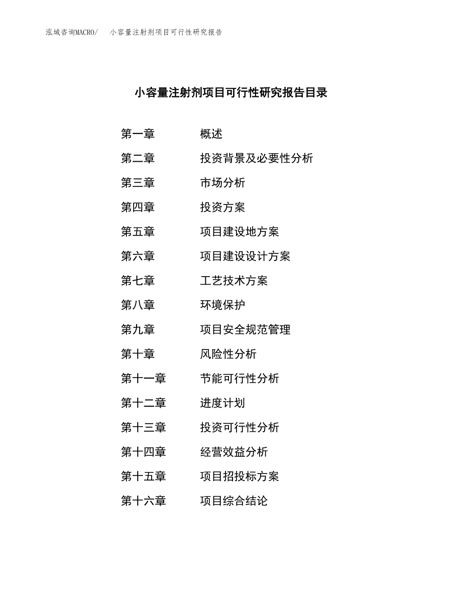 小容量注射剂项目可行性研究报告模板及范文.docx_第3页