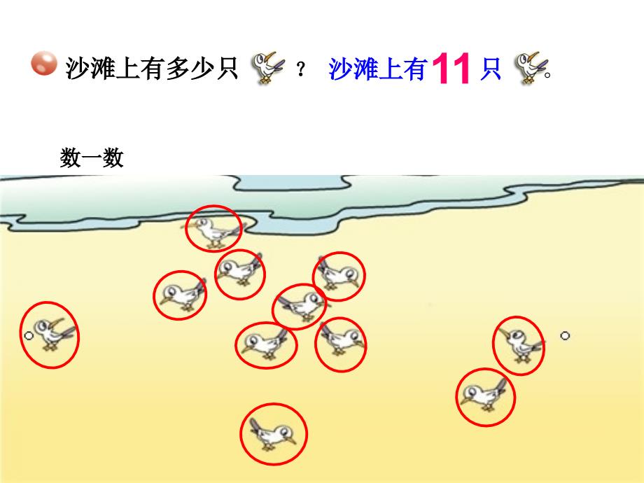 一年级数学上册课件五 海鸥回来了1120各数的认识 青岛版_第3页