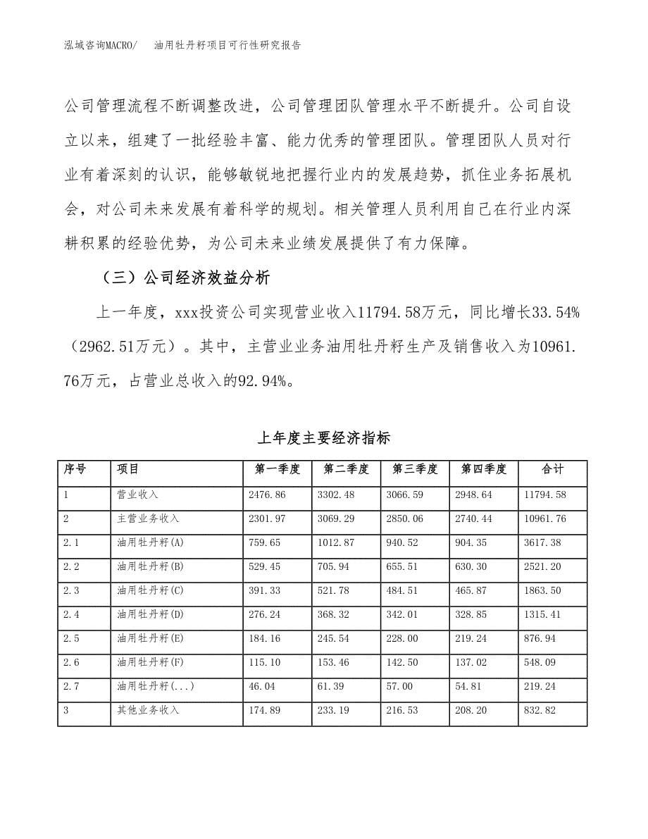 油用牡丹籽项目可行性研究报告模板及范文.docx_第5页