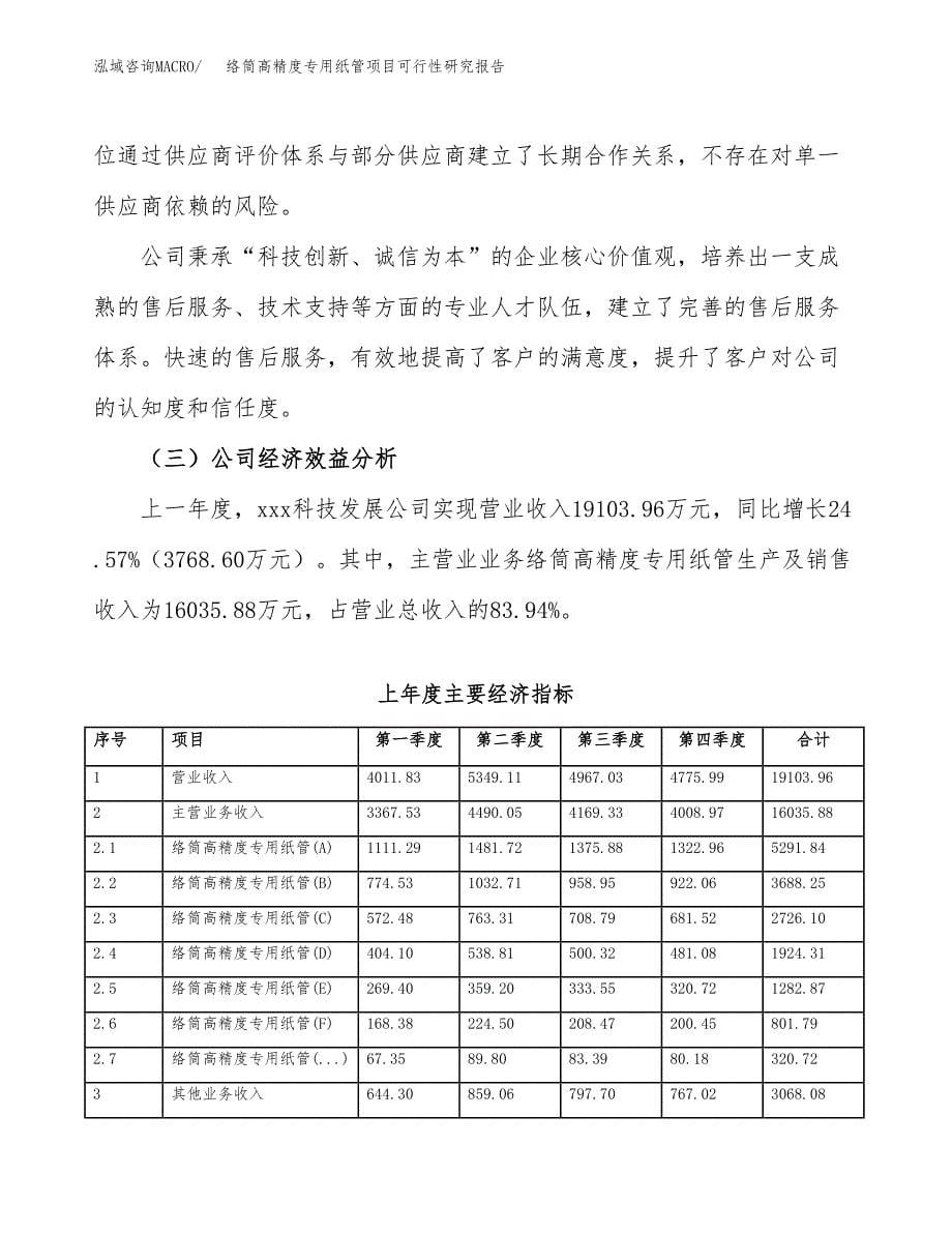 络筒高精度专用纸管项目可行性研究报告模板及范文.docx_第5页