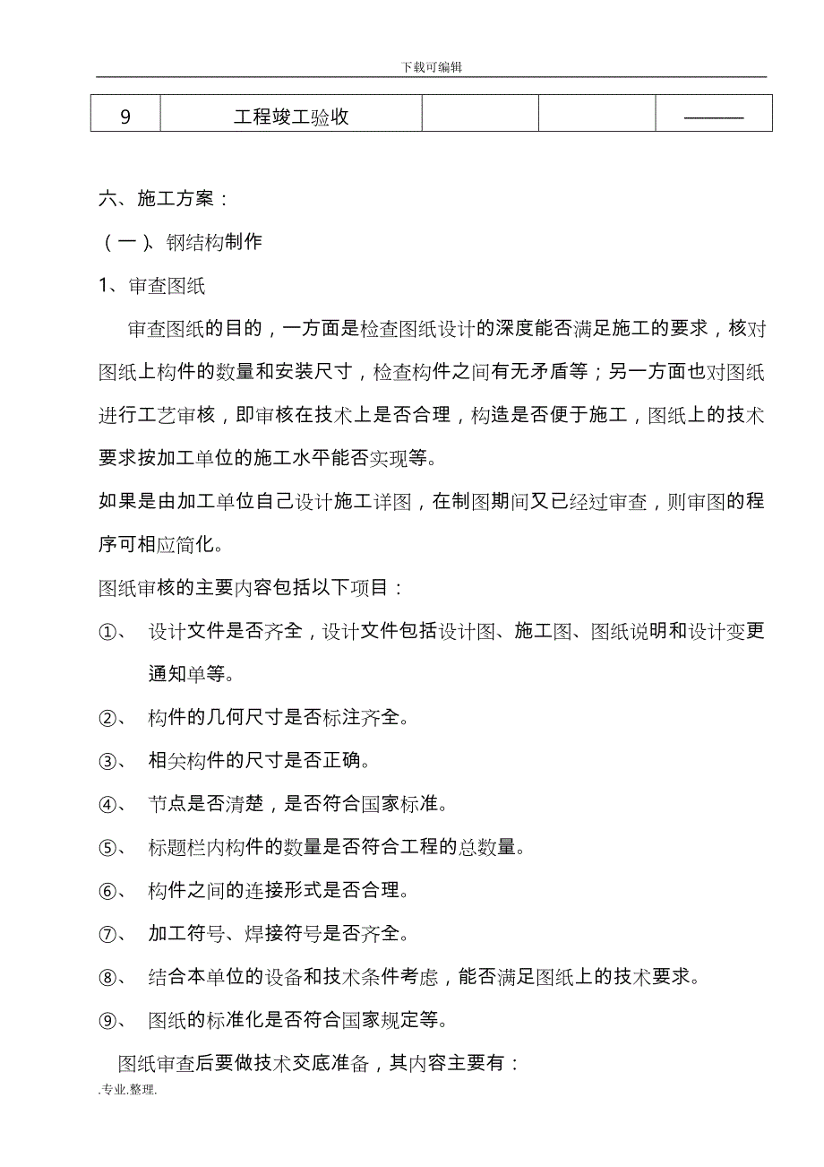 钢筋结构制作安装工程施工设计方案_第4页