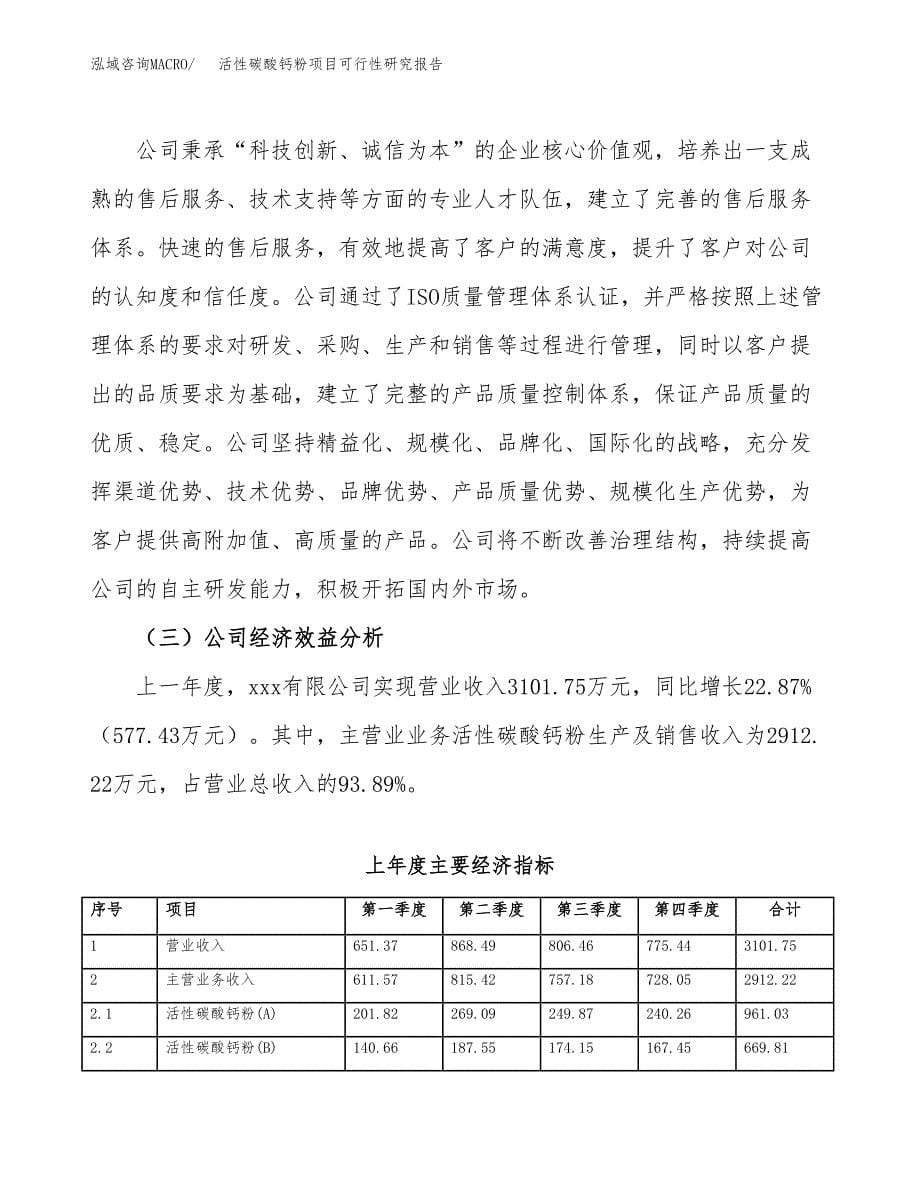 活性碳酸钙粉项目可行性研究报告模板及范文.docx_第5页