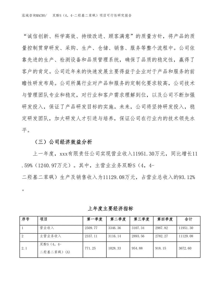 双酚S（44-二羟基二苯砜）项目可行性研究报告模板及范文.docx_第5页