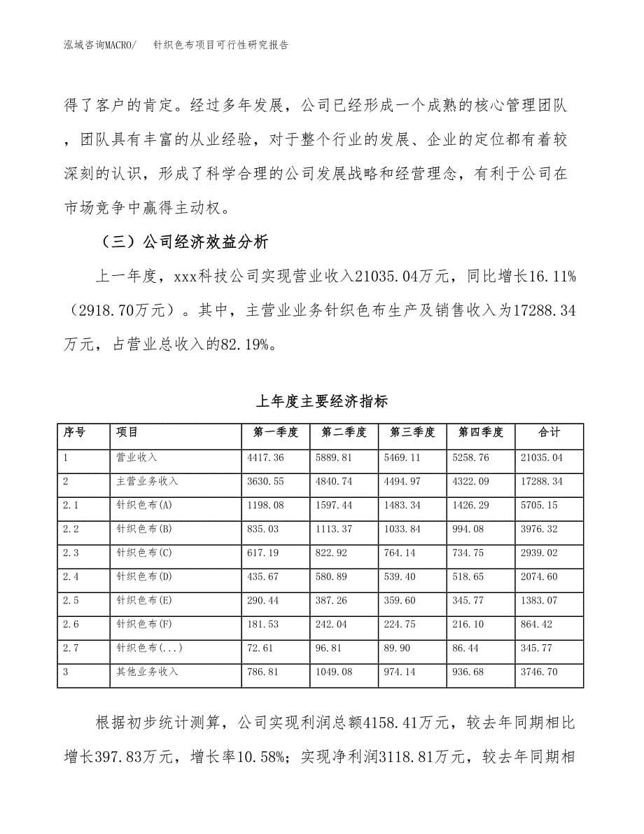 针织色布项目可行性研究报告模板及范文.docx_第5页