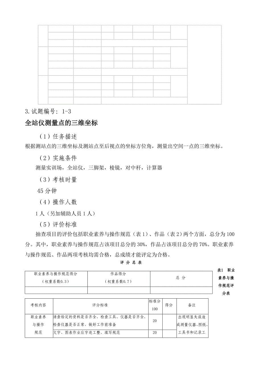 技能抽查题库测量模块资料_第5页