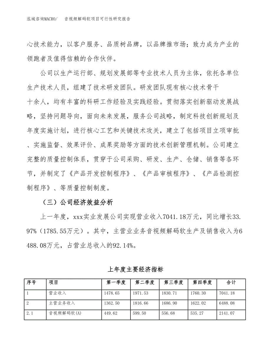 音视频解码软项目可行性研究报告模板及范文.docx_第5页