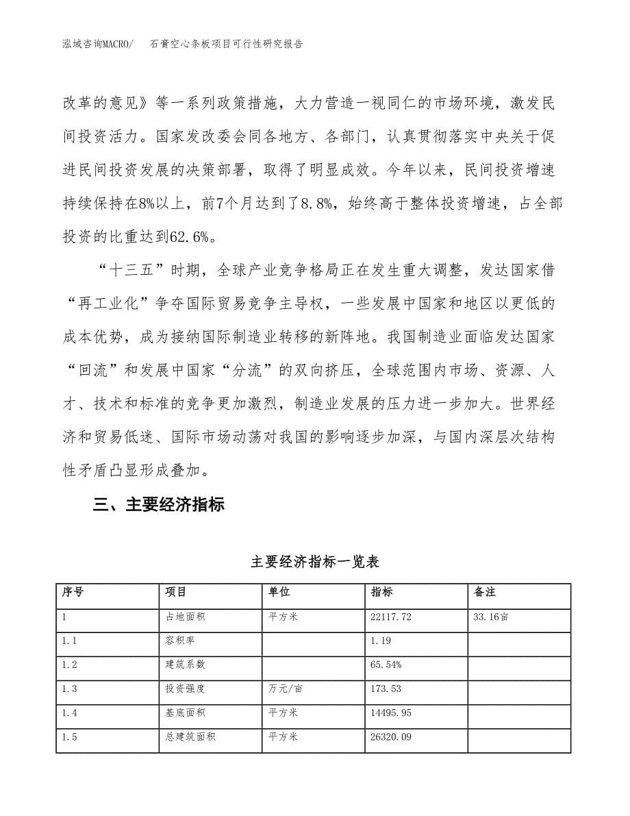 石膏空心条板项目可行性研究报告(立项及备案申请).docx_第5页