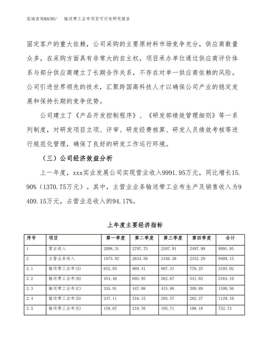 输送带工业布项目可行性研究报告模板及范文.docx_第5页