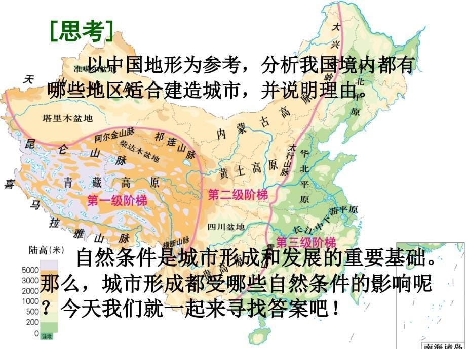 高中地理--自然条件对城市及交通线路的影响_第5页