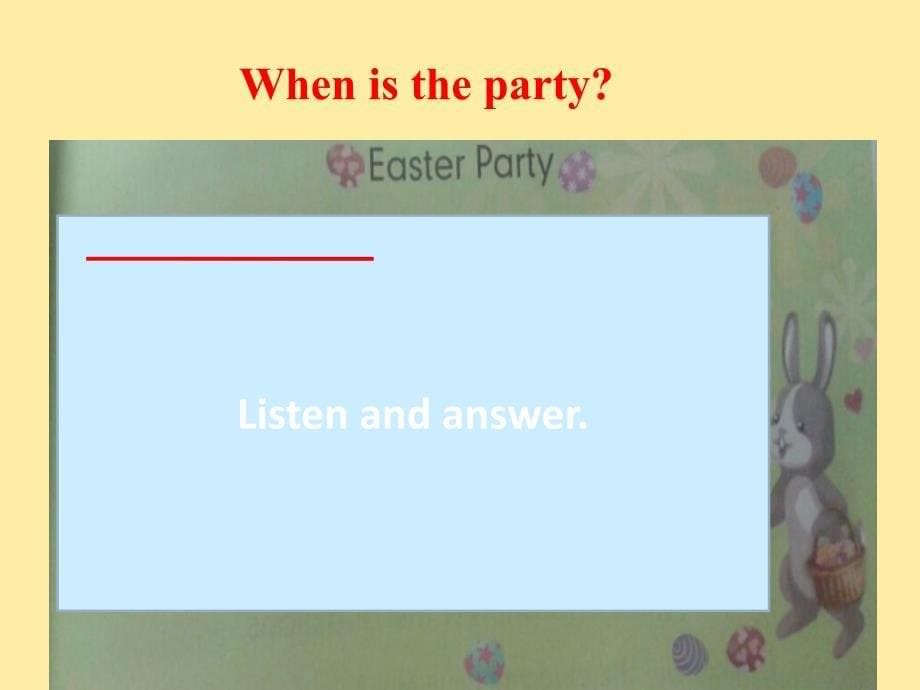 人教版PEP五年级下册Unit4 When is Easter精品课件-2 - Unit 4 B read and write_第5页