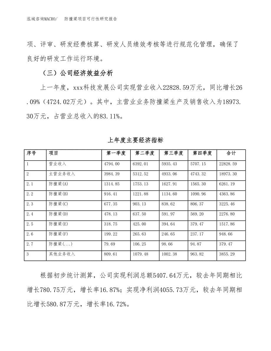 防撞梁项目可行性研究报告模板及范文.docx_第5页