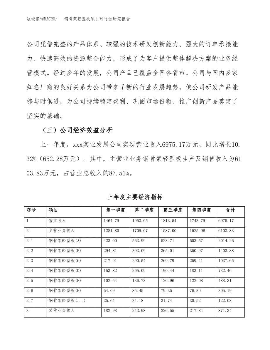 钢骨架轻型板项目可行性研究报告模板及范文.docx_第5页