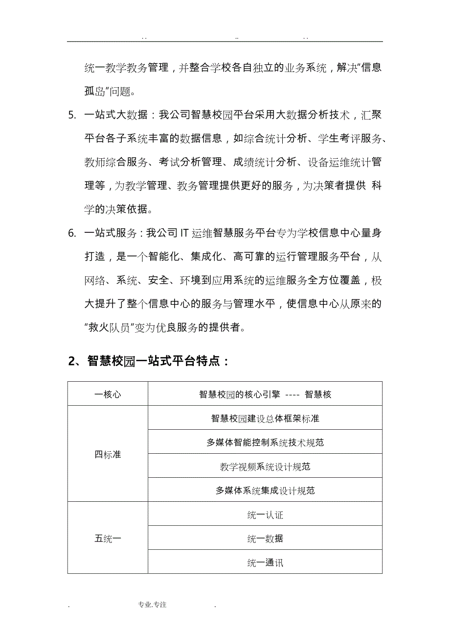 智慧校园一站式平台方案_第4页