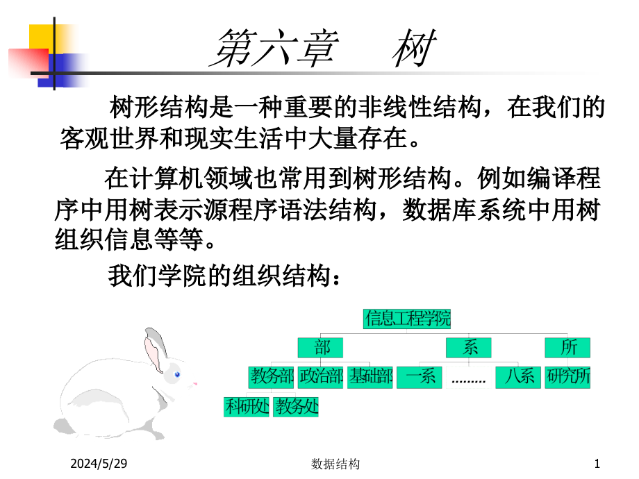 《数据结构》课程树和二叉树_第1页